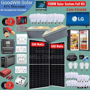 1100w Next Power Solar Kit