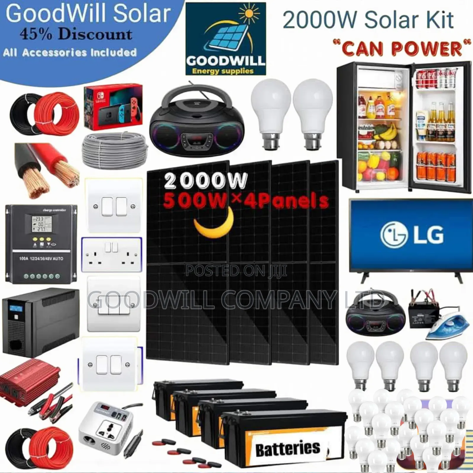 2000w Next Power Solar Kit