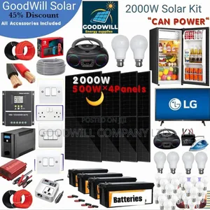 2000w Next Power Solar Kit