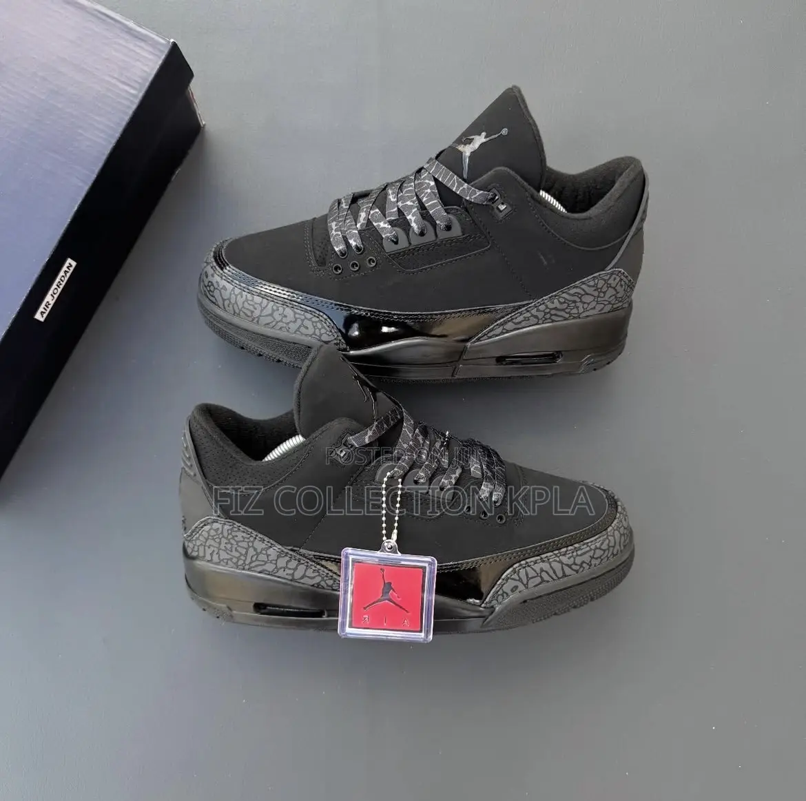 Air Jordan 3 “Stealth Black Edition”