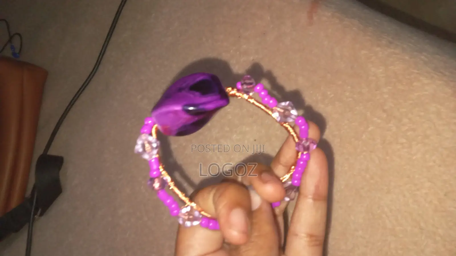 Copper Wire Beaded Braclets