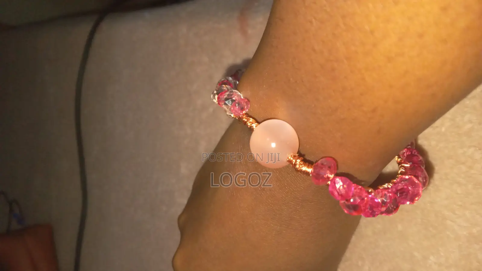 Copper Wire Beaded Braclets
