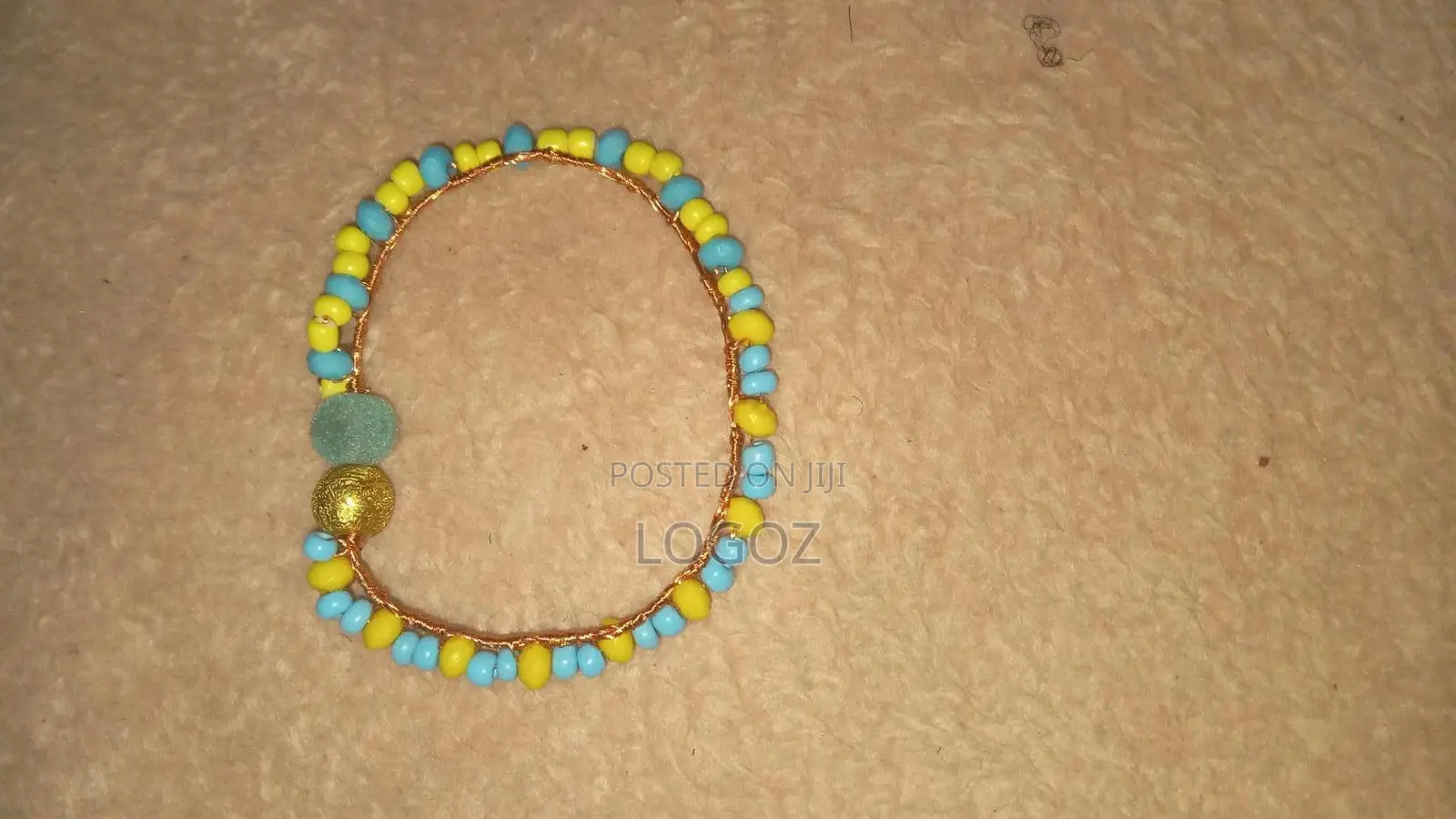 Copper Wire Beaded Braclets