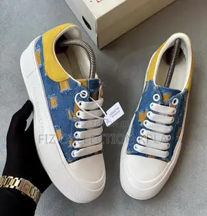 Alexander McQueen “Denim Blue Oversized Sneaker