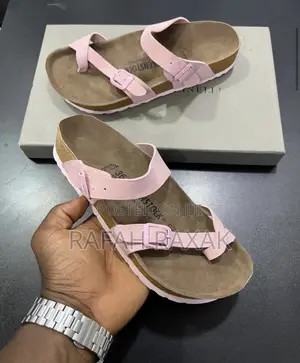 Pink Version of Birkenstock Sandals