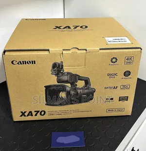 The All New Canon Xa70 Uhd Camcorder