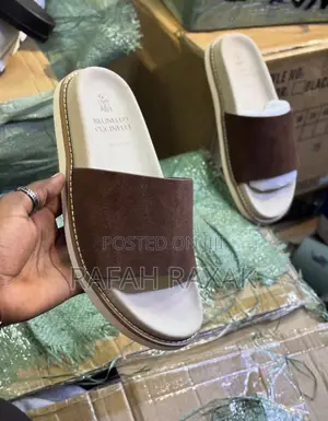 Suede Brunello Cucinelli Men’S Sandals