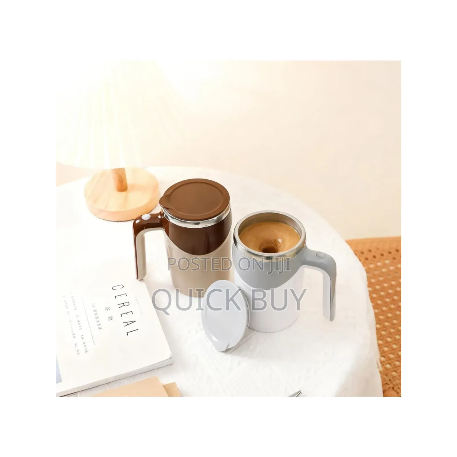 Automatic Self-Stirring Coffee Mug