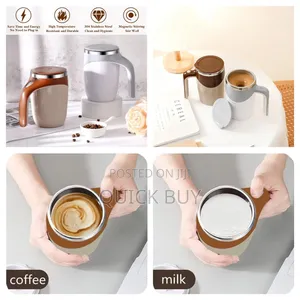 Automatic Self-Stirring Coffee Mug