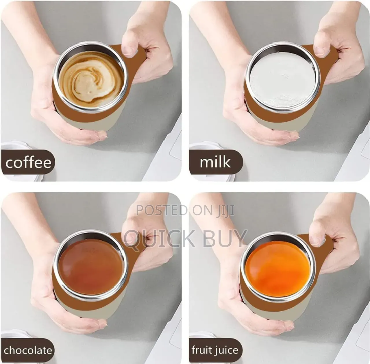 Automatic Self-Stirring Coffee Mug