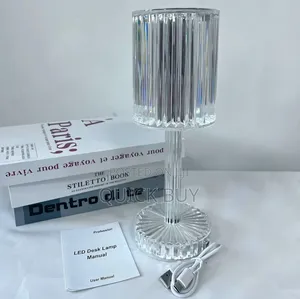 Rechargeable Acrylic Crystal Table Lamp