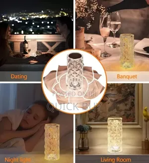 Crystal Rose Diamond Table