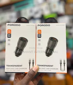 Fast Car Charger 95w Transparent Fast Car Charger
