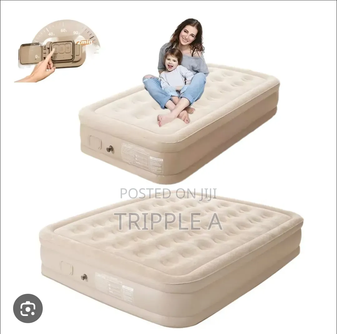 Queen Size Mattress With Built in Pump