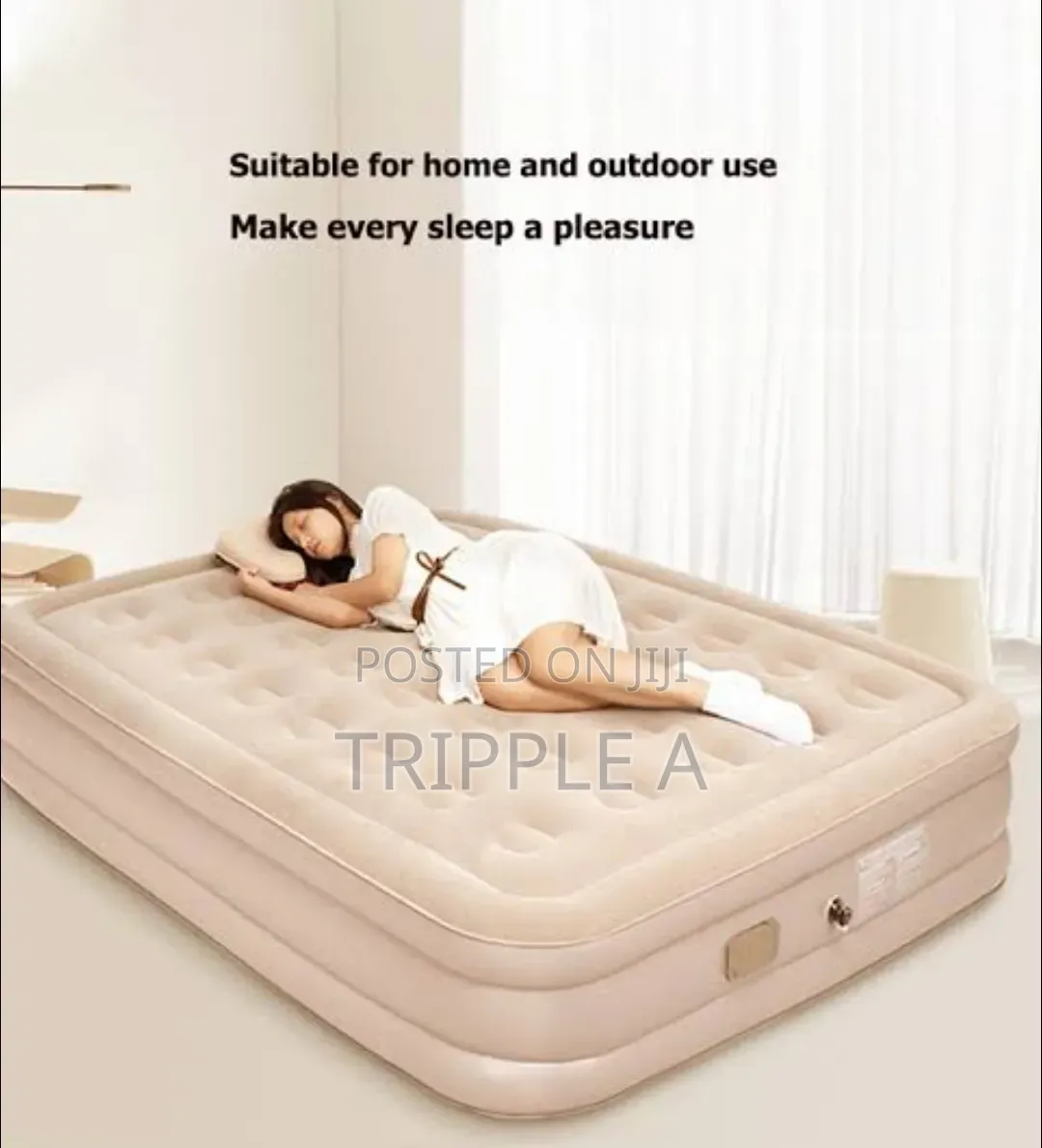 Queen Size Mattress With Built in Pump