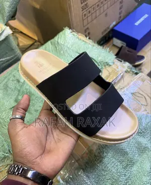 Double Strap Brunello Cucinelli Slide Sandals