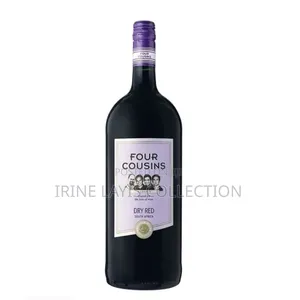 Cousins Smooth Dry Red Wine.