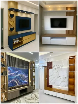 Tv Wall Unit Stands From 300,000/- Per Square Meter in Any Design
