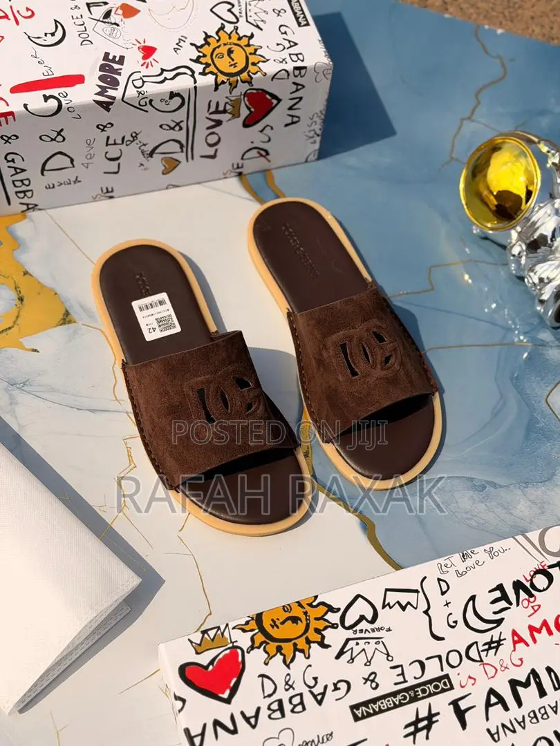 Rubber Sole Dolce and Gabbana Men’S Sandals