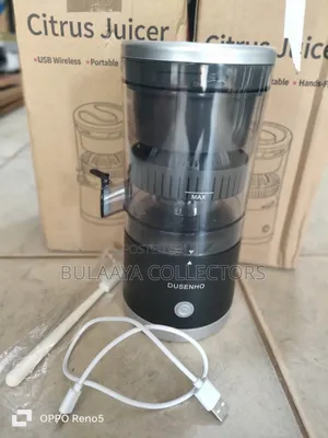 Uk Dusenho Rechargeable Portable Electric Citrus Juicer.