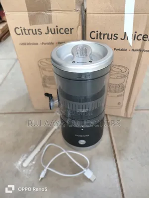 Uk Dusenho Rechargeable Portable Electric Citrus Juicer.