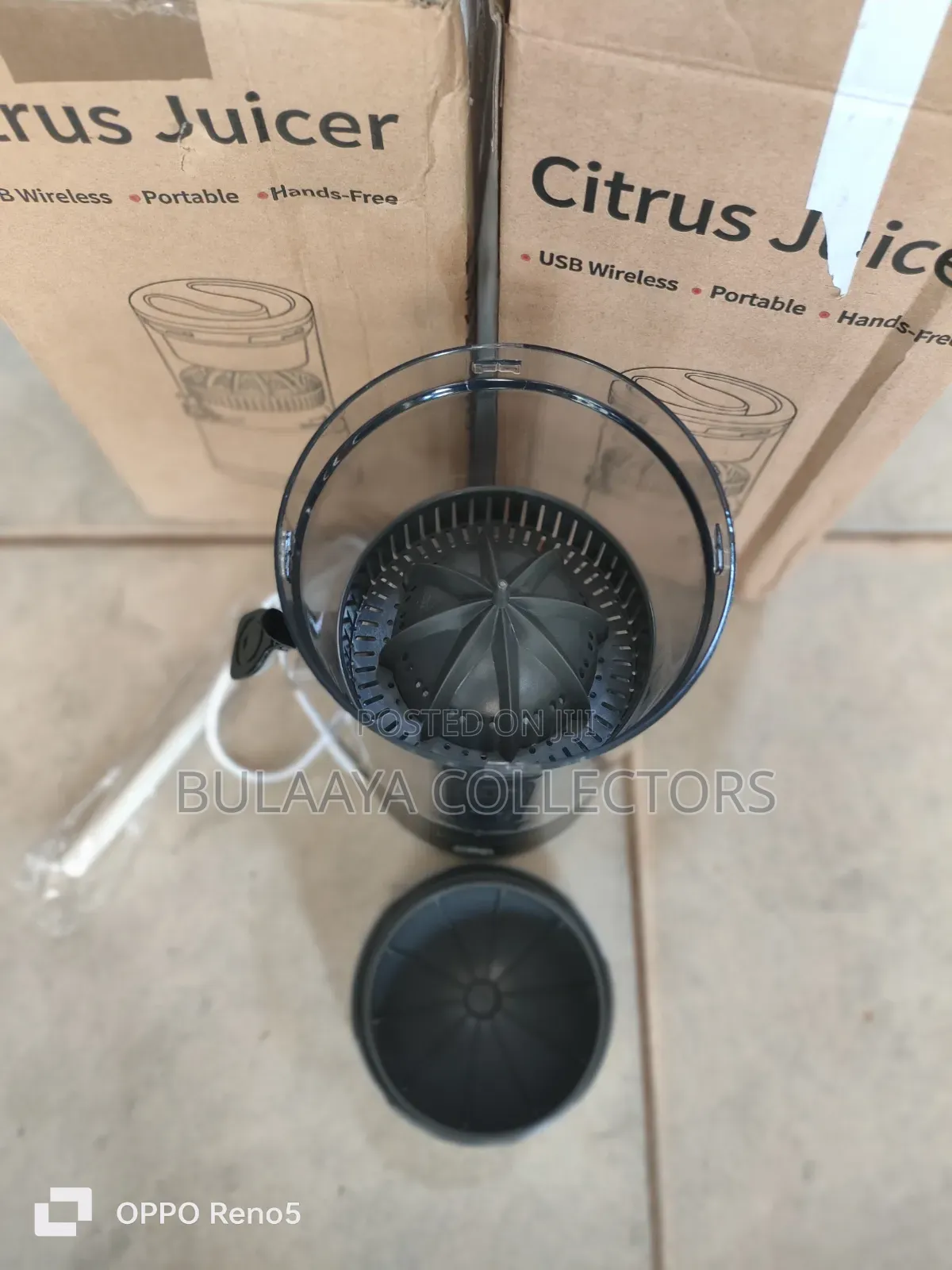 Uk Dusenho Rechargeable Portable Electric Citrus Juicer.