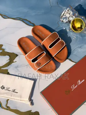 Italian Made Loro Piana Slide Sandals