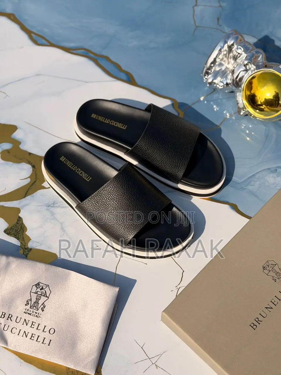 Black Version of Brunello Cucinelli Men’S Sandals