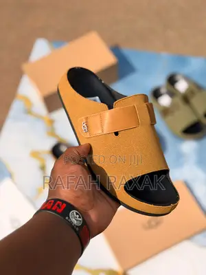 Leather Black Version of Ugg Men’S Sandals