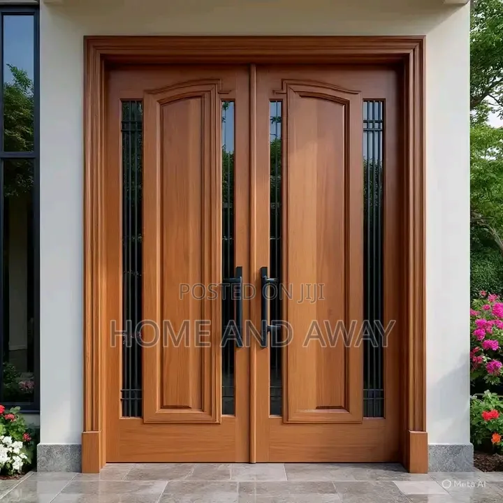 Heavy Duty Security Wooden Doors From 2,000,000/- Anycolour on Order