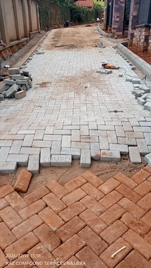 Concrete Paver Laying