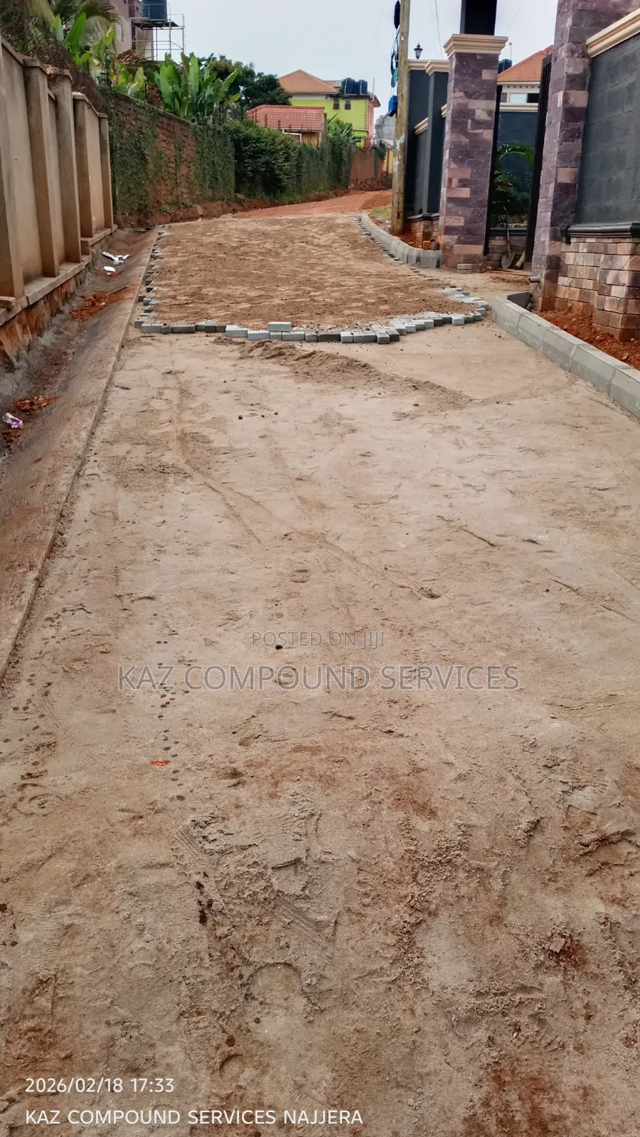 Concrete Paver Laying
