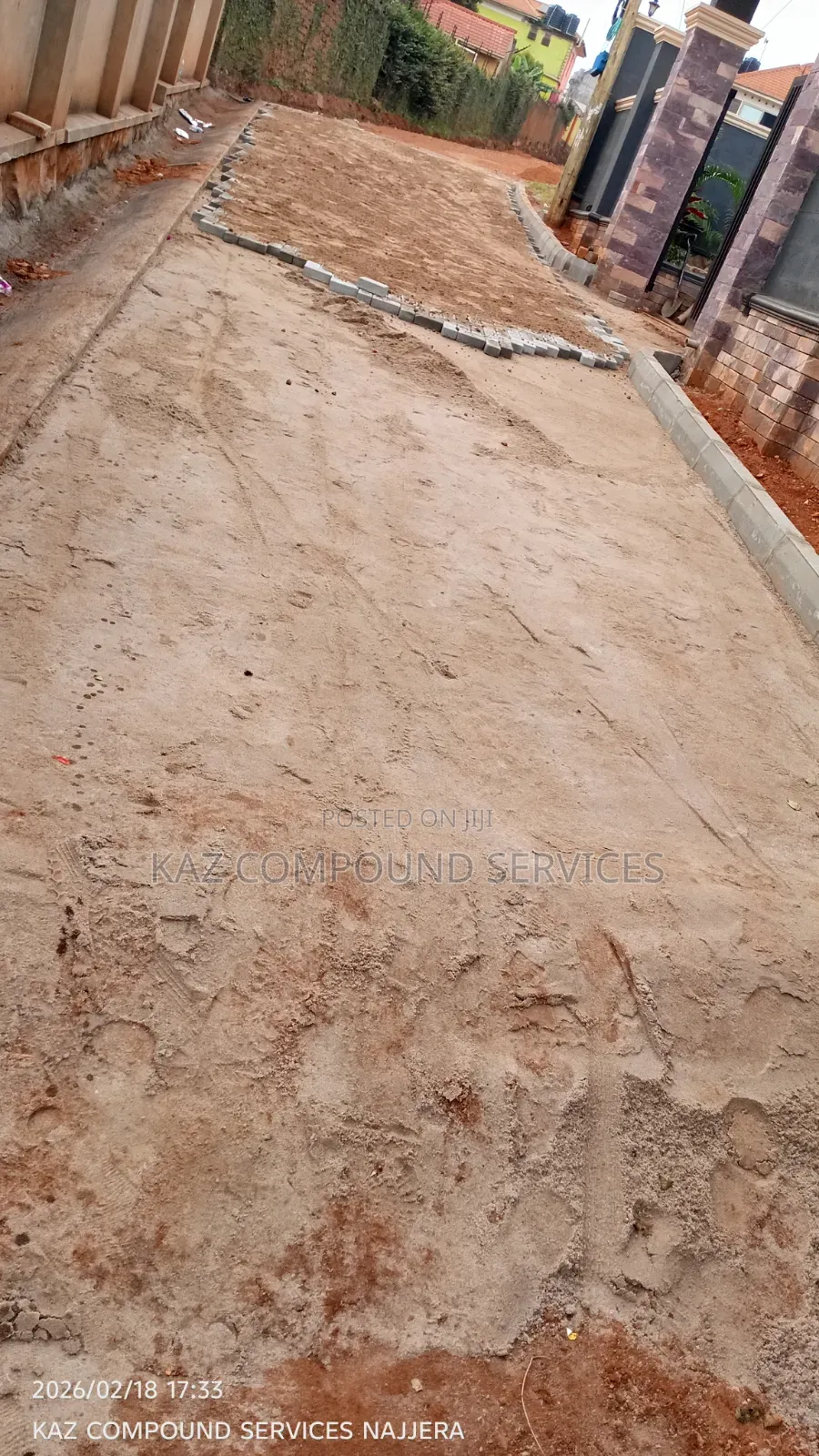 Concrete Paver Laying
