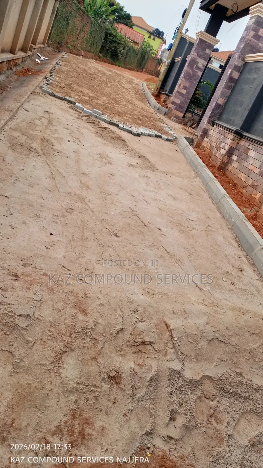 Concrete Paver Laying