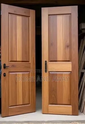 Well Polished Pure Wooden Doors From 500,000/- With Free Delivery