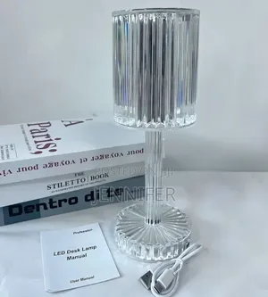 Rechargeable Acrylic Crystal Table Lamps