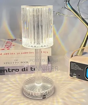 Rechargeable Acrylic Crystal Table Lamps