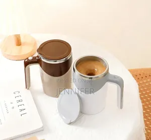 Automatic Self-Stirring Coffee Mug