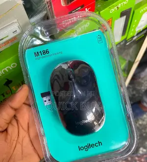 Logitech M186 Grey Wireless Mouse