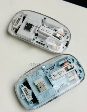 Transparent Wireless Rechargeable Magnetic Mouse