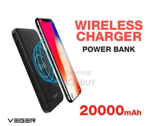 Veger 20000mah Wireless Charger Power Bank