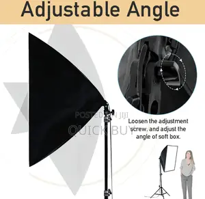 Professional Photography Studio Softbox Lighting Kit