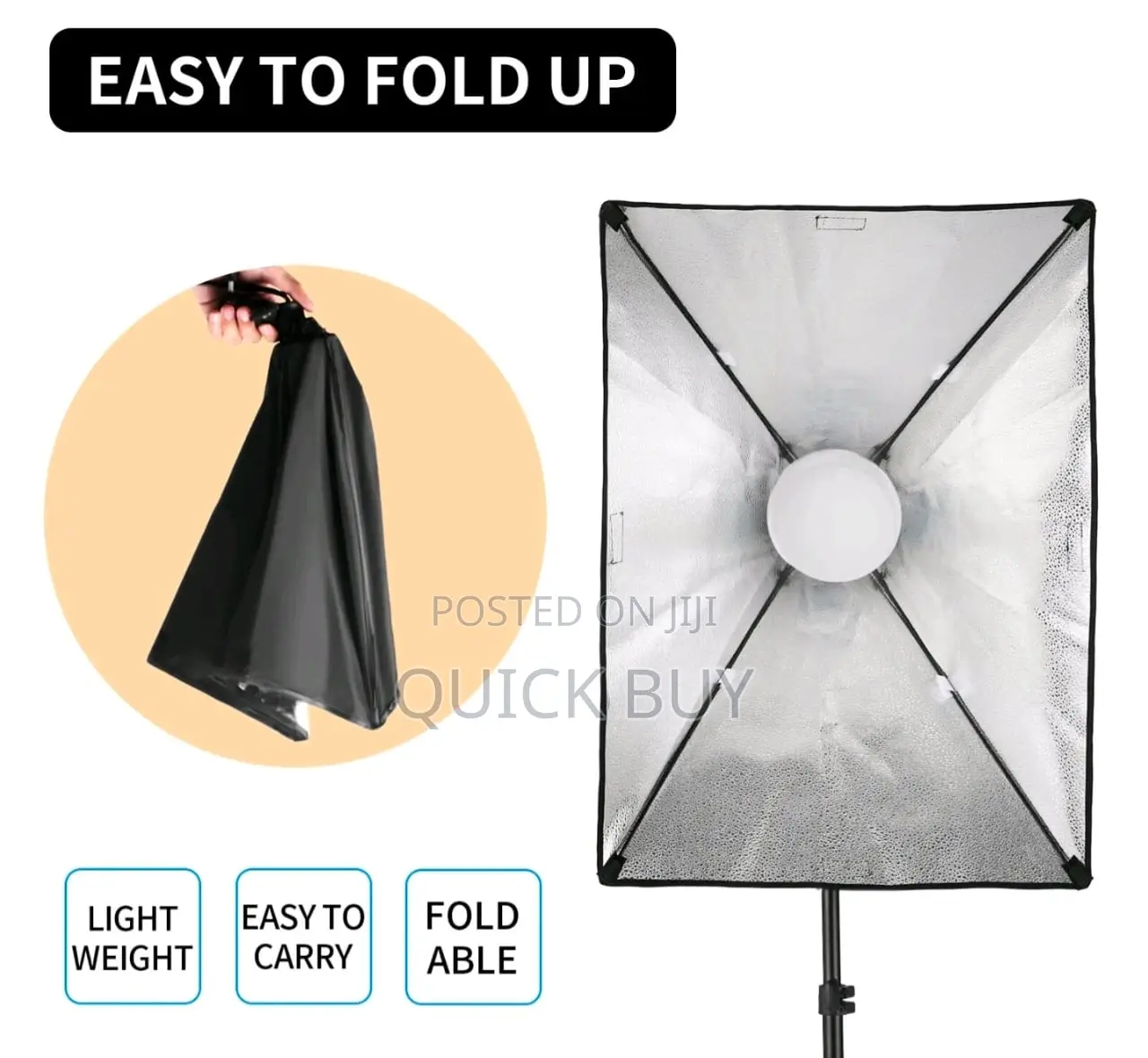 Professional Photography Studio Softbox Lighting Kit