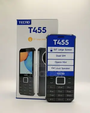 New Tecno T455 Black