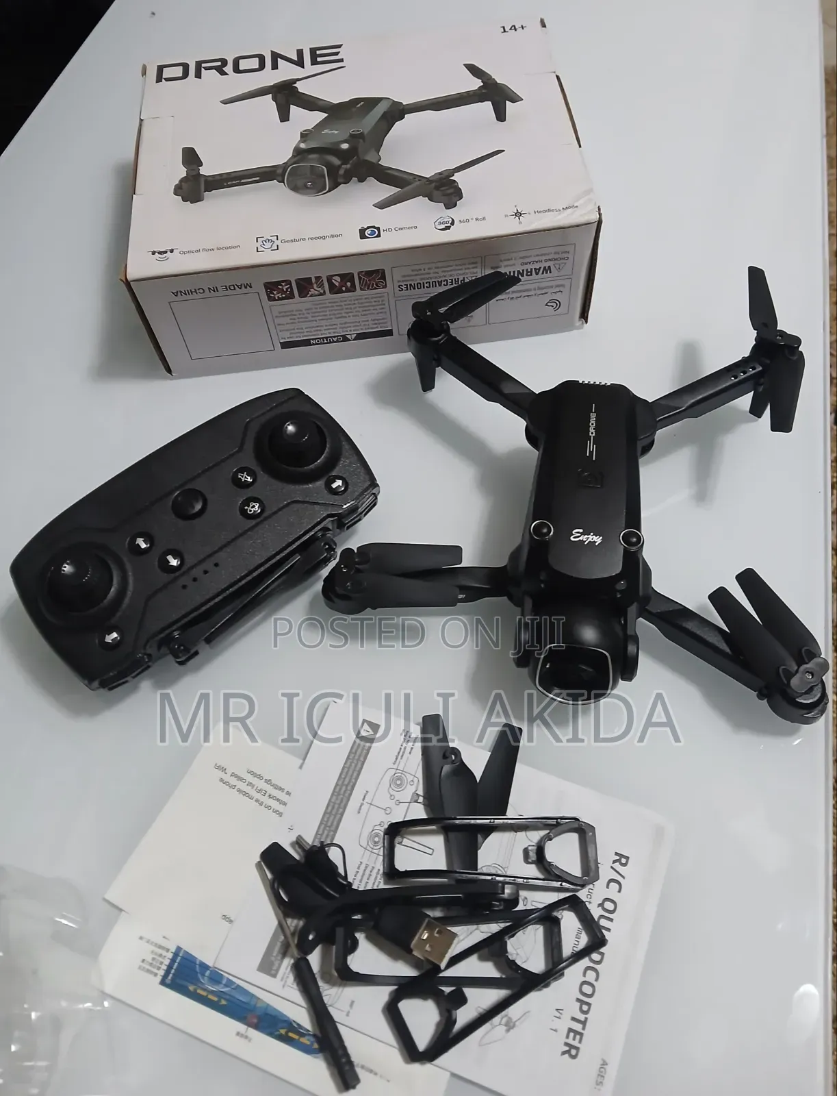 Foldable Quadcopter Drone With a Camera for Beginners