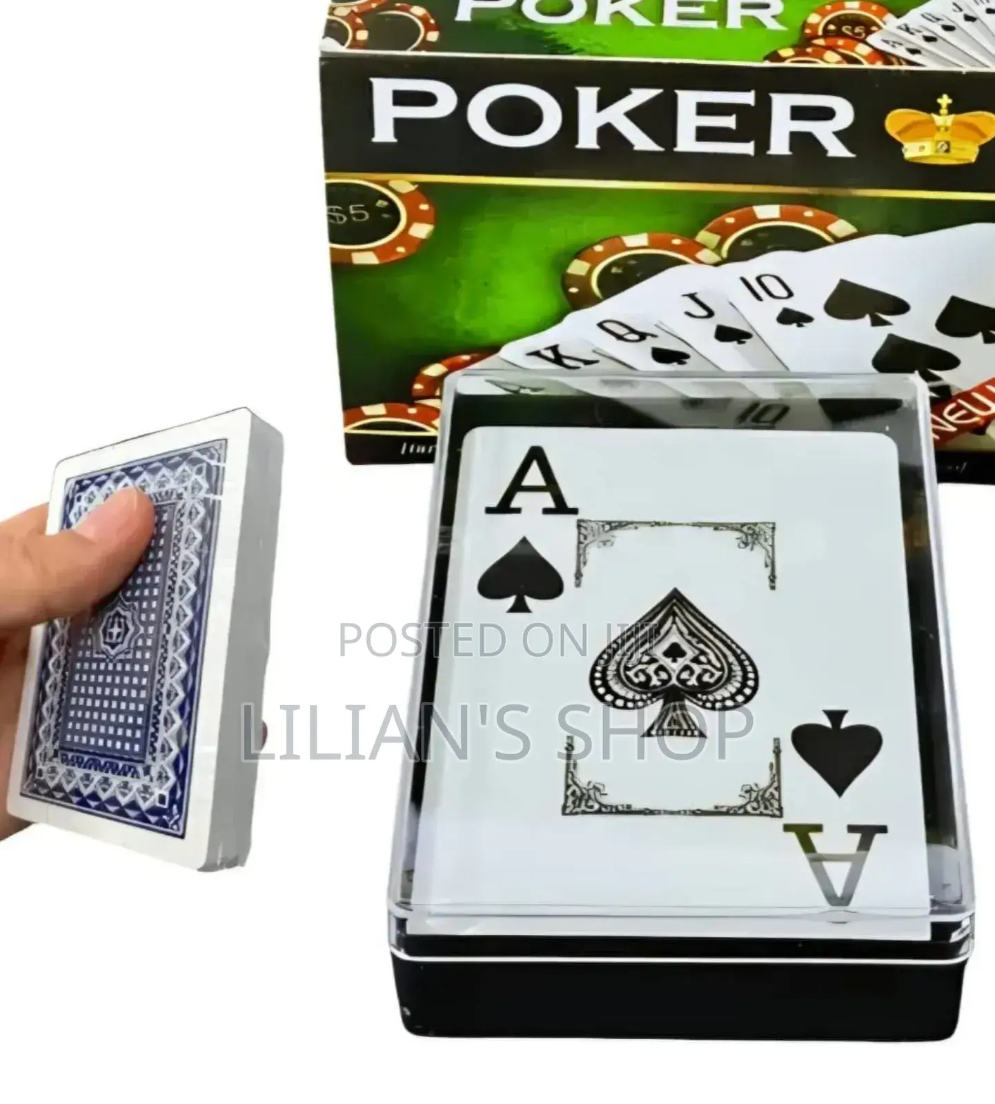 100% Plastic Waterproof Playing Cards