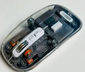 Transparent Wireless Rechargeable Magnetic Mouse