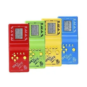 Kids Playing One Piece Brick Game
