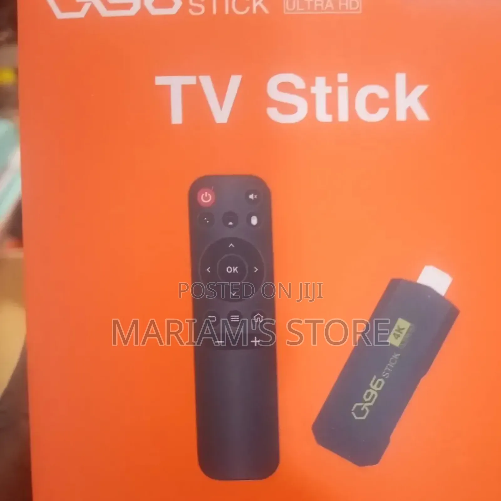 Smart Tv Stick With A Voice Remote Control And Android Tv Interface