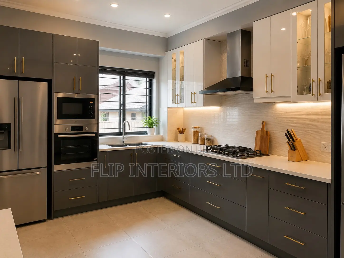 Custom Kitchen Cabinets Storage Installations